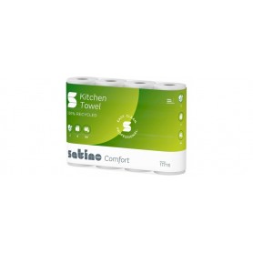 satino by wepa Essuie-tout Comfort, 3 couches, extra blanc