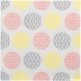 PAPSTAR Serviette motif "ROYAL Collection Rococo", jaune/