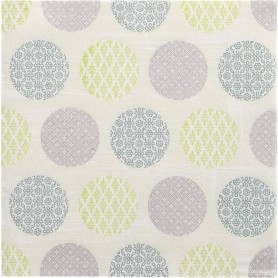 PAPSTAR Serviette motif "ROYAL Collection Rococo", vert