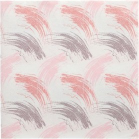 PAPSTAR Serviette motif "ROYAL Collection Blossom", rose