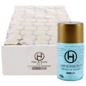HYGOSTAR Gel douche & Shampoing 2en1, bouteille de 25 ml 