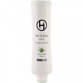 HYGOSTAR Gel douche & shampoing 2en1, flacon Squeeze 450 ml