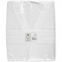 HYGOSTAR Peignoir de bain Kimono, taille M, en coton, blanc