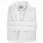 HYGOSTAR Peignoir de bain col chle, taille S, blanc