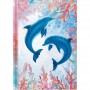 RNK Verlag Carnet de notes "Dauphin", A4, 96 feuilles, uni