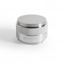 Rocket 2 in 1 Tamper Leveler acier affiné argent