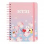 BT21 Sakura A5 notebook