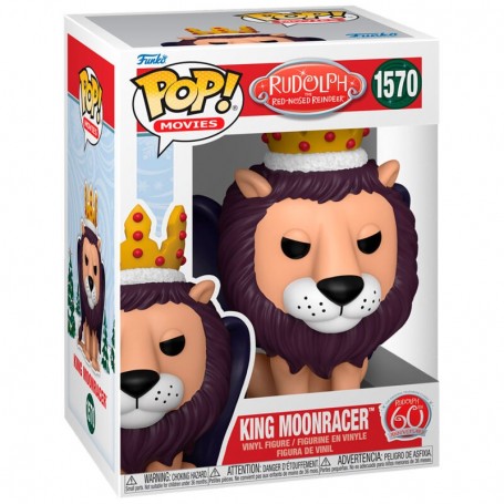 POP figure Rudolph The Red-Nosed Reindeer King Moonracer