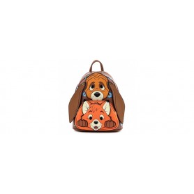 Loungefly Disney Fox and Hound Copper Todd backpack 26cm