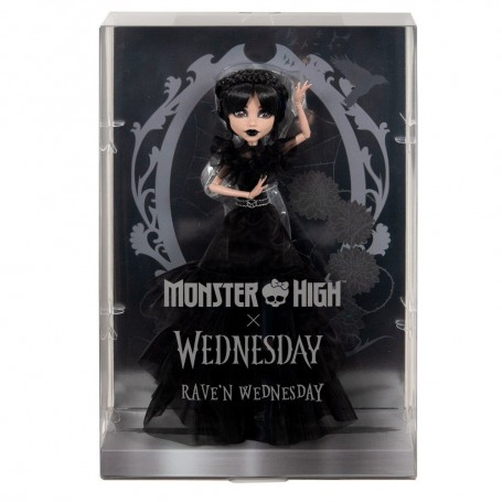 Monster High x Wednesday poupée Rave\'n Wednesday