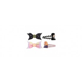 Wednesday pack 4 accessoires pour cheveux