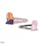 Wednesday pack 4 accessoires pour cheveux