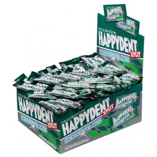 HAPPYDENT - Happydent Chewing-gum à la menthe sans boîte de sucre 200 pcs