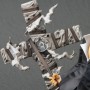 Trigun Badlands Rumble statuette PVC ARTFX J 1/8 Nicholas D. Wolfwood Renewal Package Version 20 cm