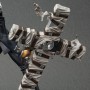 Trigun Badlands Rumble statuette PVC ARTFX J 1/8 Nicholas D. Wolfwood Renewal Package Version 20 cm