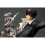 Trigun Badlands Rumble statuette PVC ARTFX J 1/8 Nicholas D. Wolfwood Renewal Package Version 20 cm