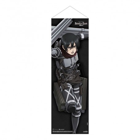 Attack on Titan: The Final Season wallscroll Slim Mikasa Ackermann 30 x 90 cm