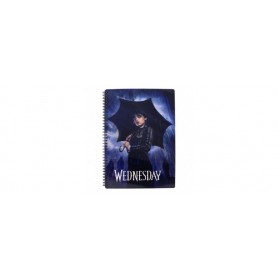 Wednesday cahier effet 3D Rain