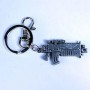 Warhammer 40K porte-clés métal Bolter Metallic Finish