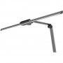 Hansa Lampe de bureau LED "Flow", avec pince, anthracite