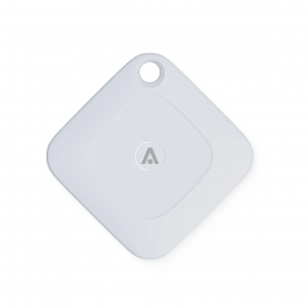 Tracker GPS Bluetooth tag A blanc