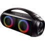 BOOST - Enceinte BT lumineuse 40W Noir
