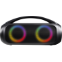 BOOST - Enceinte BT lumineuse 40W Noir