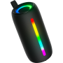 VIBE - Enceinte BT lumineuse étanche 10W Noir