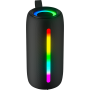 VIBE - Enceinte BT lumineuse étanche 10W Noir