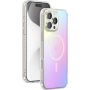 Coque MagSafe IP16ProMax Semi-transparente Irisée