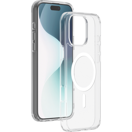 Coque hybride transparente Magsafe IP16 Pro