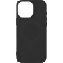 Coque Silicone Magsafe IP16 Pro Max Titane Noir