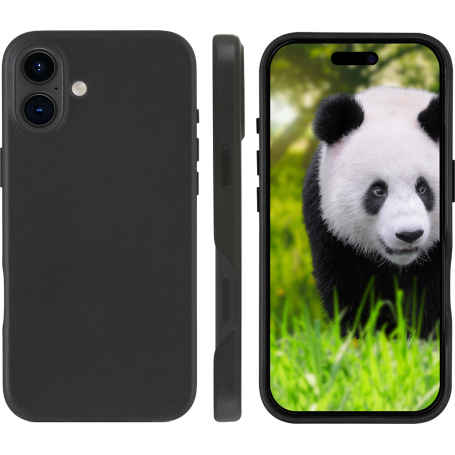 Folio Lynge MagSafe iPhone 16 Plus Noir
