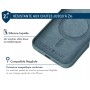 Coque Silicone Renforcée MagSafe IP16 Sarcelle