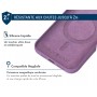 Coque Silicone Renforcée MagSafe IP16 Rose
