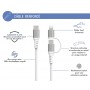 CBL 2en1 Renforce C/C+MFI 1.2m 3A PD60W Wh Recycle