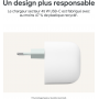 Chargeur secteur USB-C 45W Blanc