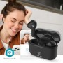Écouteurs entièrement sans fil | Hybrid (ENC + ANC) | Bluetooth® | Durée de lecture maximale de batterie: 36 heures | Contrôle tactile | Boîtier de charge | Étui de chargement sans fil | Microphone intégré | Support de commande vocale | Noir