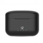 Écouteurs entièrement sans fil | Hybrid (ENC + ANC) | Bluetooth® | Durée de lecture maximale de batterie: 36 heures | Contrôle tactile | Boîtier de charge | Étui de chargement sans fil | Microphone intégré | Support de commande vocale | Noir