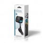 Transmetteur FM audio pour voiture | Appels Mains Libres | Appels mains libres | 2 \" | Écran noir blanc | Bluetooth® | PD 20 W / QC 3.0 | Charge rapide | Amplification des basses | Google Assistant / Siri | Noir