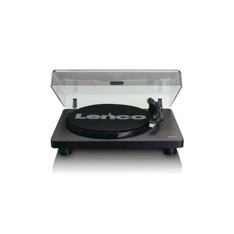 Platine vinyle en bois avec cartouche MMC et encodage PC Noir