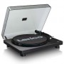 Platine vinyle en bois avec cartouche MMC et encodage PC Noir