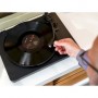 Platine vinyle en bois avec cartouche MMC et encodage PC Noir
