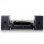 Lecteur de disques avec Bluetooth® et deux haut-parleurs externes noir