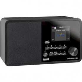 DABMAN i150 Radio hybride compacte pour Internet / DAB+ / FM Noir