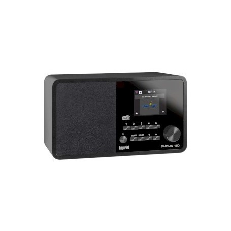 DABMAN i150 Radio hybride compacte pour Internet / DAB+ / FM Noir