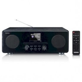 Radio DAB+ FM avec lecteur CD MP3 Bluetooth Noir