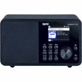 DABMAN i160 Radio DAB+ et Internet Noir