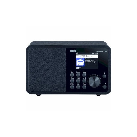 DABMAN i160 Radio DAB+ et Internet Noir