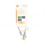 Câble réseau CAT7 | S/FTP | RJ45 Male | RJ45 Male | 0.25 m | Snagless | Rond | LSZH | Gris | Label